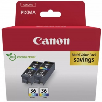 Inkout Canon CLI-36 (1511B025) na 2 x 250 stran