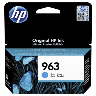 Originální inkoust HP 3JA23AE (963), azurový, 700 stran (10,77 ml)