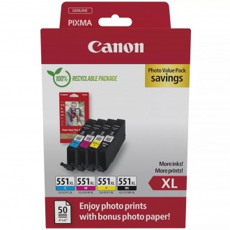 Inkout Canon CLI-551XL (6443B008)