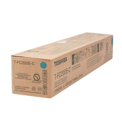 Originální toner Toshiba T-FC200E-C (6AJ00000119), azurový, 33600 stran