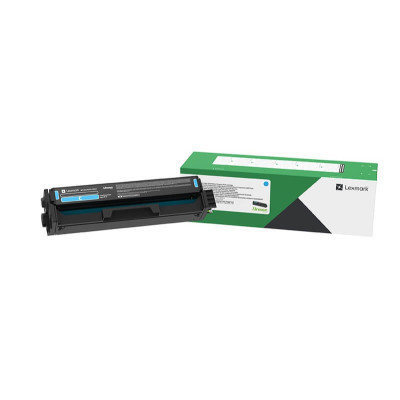 Originální toner Lexmark C3220C0 (C320020), azurový, 1500 stran