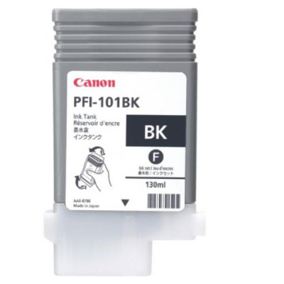 Originální inkoust Canon PFI-101Bk (0883B001), černý, 130 ml