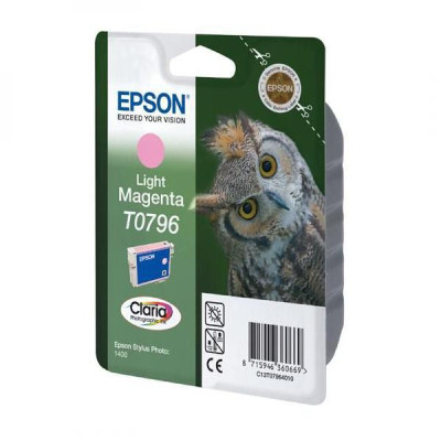 Originální inkoust Epson T0796 (C13T079640), světle purpurový, 11,1 ml