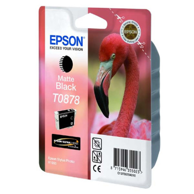 Originální inkoust Epson T0878 (C13T08784010), matně černý, 11,4 ml