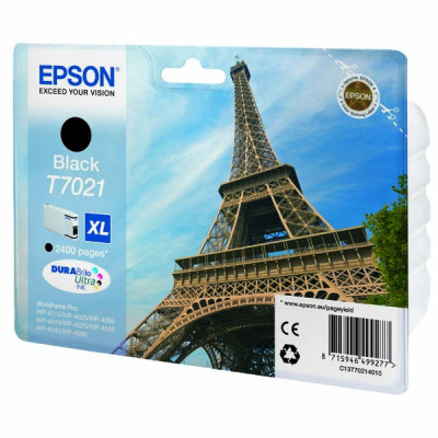 Originální inkoust Epson T7021 (C13T70214010), černý, 2400 stran