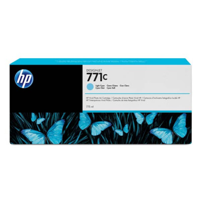 Originální inkoust HP B6Y12A (771C), světle azurový, 775 ml