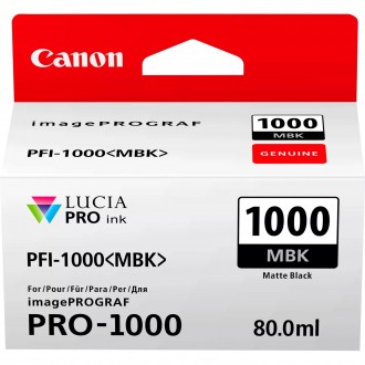 Inkout Canon PFI-1000MBk (0545C001) na 5490 stran