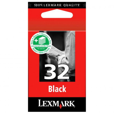 Originální inkoust Lexmark 18CX032E (#32), černý, 363 stran