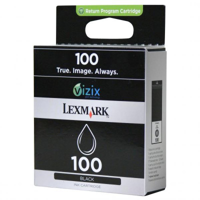 Originální inkoust Lexmark 14N0820E (#100), černý, 170 stran