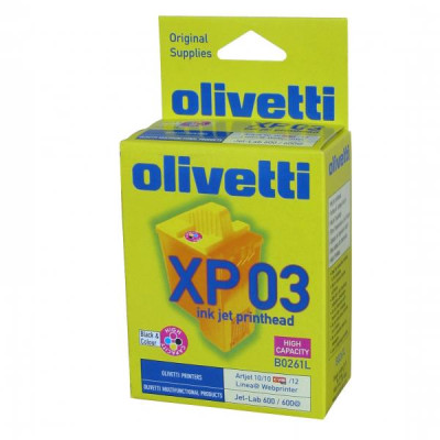 Originální inkoust Olivetti B0261, barevný, 260 stran