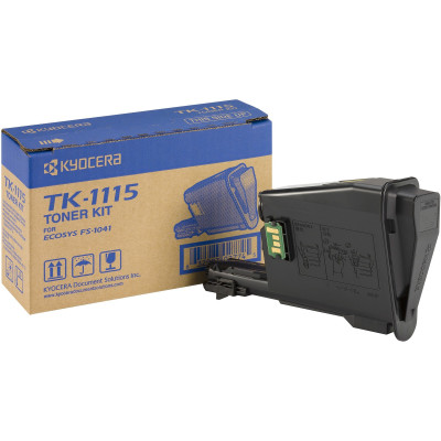 Originální toner Kyocera TK-1115 (1T02M50NL0), černý, 1600 stran