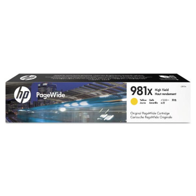 Originální inkoust HP L0R11A (981X), žlutý, 10000 stran (114,5 ml)