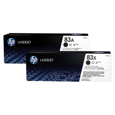 Originální toner HP CF283XD (83X), černý, 2 × 2200 stran, 2-pack