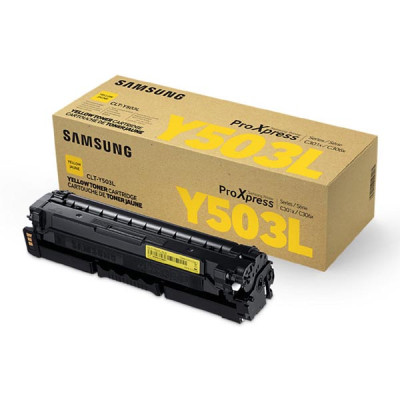 Originální toner Samsung CLT-Y503L (SU491A), žlutý, 5000 stran