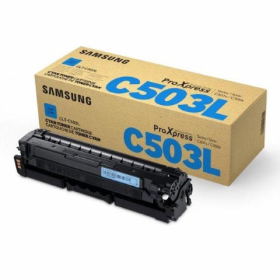 Originální toner Samsung CLT-C503L (SU014A), azurový, 5000 stran