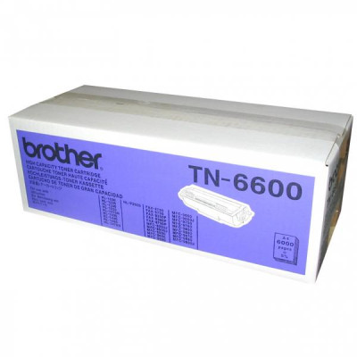 Originální toner Brother TN-6600Bk, černý, 6000 stran