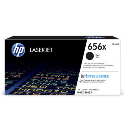 Originální toner HP CF460X (656X), černý, 27000 stran