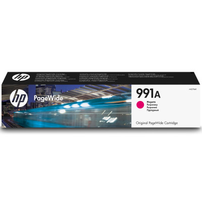 Originální inkoust HP M0J78AE (991A), purpurový, 8000 stran (94ml)