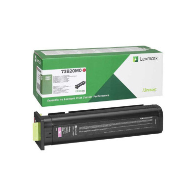 Originální toner Lexmark 73B20M0 (73B0030), purpurový, 15000 stran