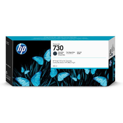 Originální inkoust HP P2V71A (730), matně černý, 300 ml