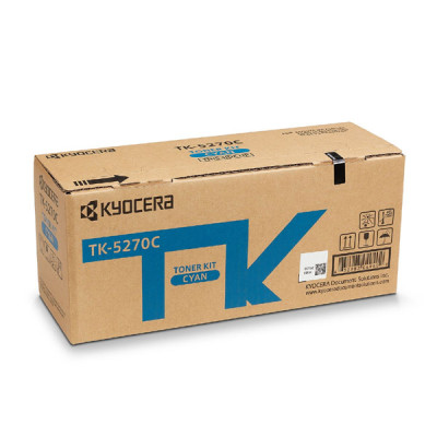 Originální toner Kyocera TK-5270C (1T02TVCNL0), azurový, 6000 stran