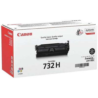 Originální toner Canon CRG-732HBk (6264B002), černý, 12000 stran