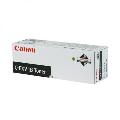 Originální toner Canon C-EXV18Bk (0386B002), černý, 8400 stran