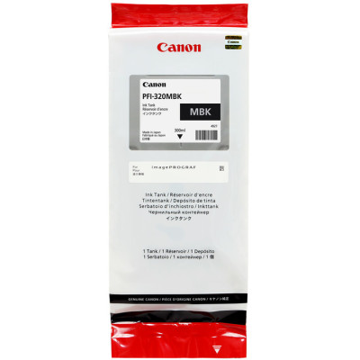 Originální inkoust Canon PFI-320MBk (2889C001), matně černý, 300 ml