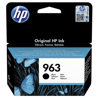 Originální inkoust HP 3JA26AE (963), černý, 1000 stran (24,09 ml)