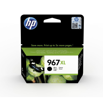 Originální inkoust HP 3JA31AE (967XL), černý, 3000 stran (68,7 ml)