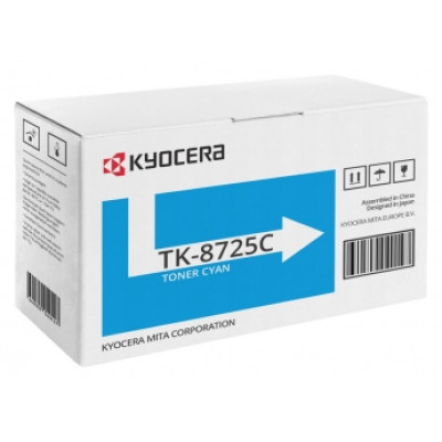 Originální toner Kyocera TK-8725C (1T02NHCNL0), azurový, 30000 stran