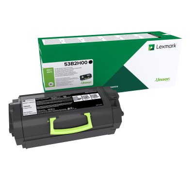 Originální toner Lexmark 53B2H00 (53B0HA0), černý, 25000 stran