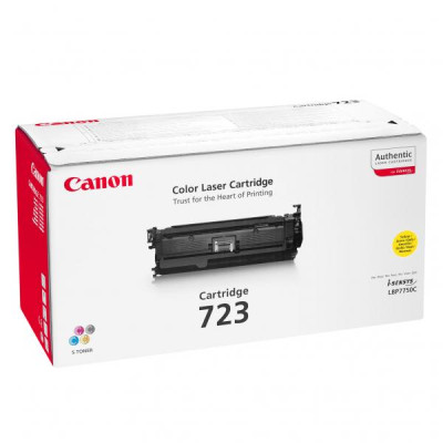 Originální toner Canon CRG-723Y (2641B002), žlutý, 8500 stran