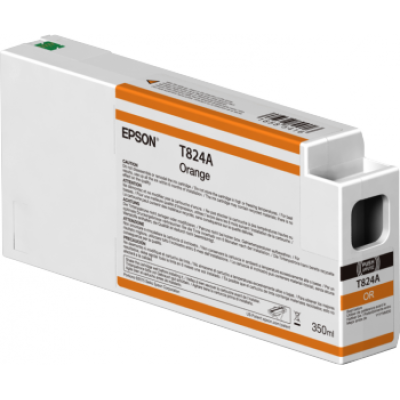 Originální inkoust Epson T824A (C13T824A00), oranžový, 350 ml