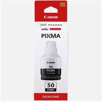 Originální inkoust Canon GI-50 PGBK (3386C001), černý, 6000 stran (170 ml)