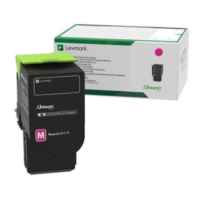 Originální toner Lexmark 78C2XM0 (78C2XME, 78C0X30), purpurový, 5000 stran