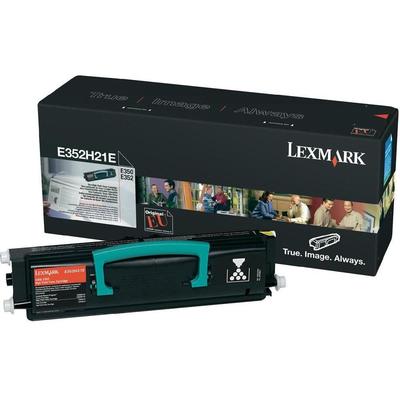 Originální toner Lexmark E352H31E, černý, 9000 stran