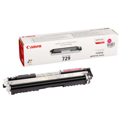 Originální toner Canon CRG-729M (4368B002), purpurový, 1000 stran