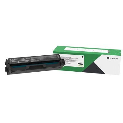 Originální toner Lexmark C3220K0 (C320010), černý, 1500 stran