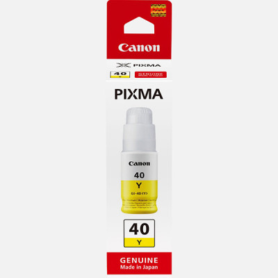 Originální inkoust Canon GI-40Y (3402C001), žlutý, 7700 stran (70 ml)