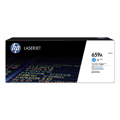 Originální toner HP W2011A (659A), azurový, 13000 stran