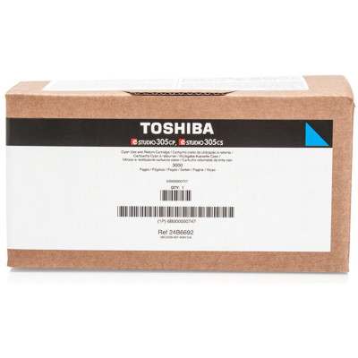 Originální toner Toshiba T-305PC-R (6B000000747), azurový, 3000 stran (900 g)