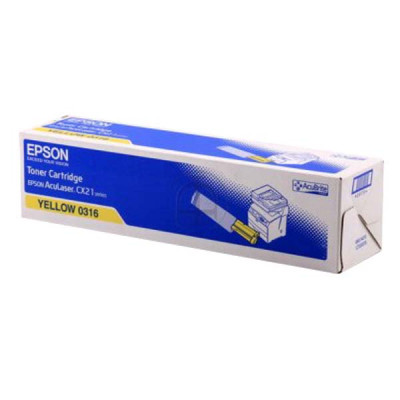 Originální toner Epson C13S050316, žlutý, 5000 stran