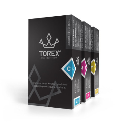 TOREX® toner kompatibilní s HP CF253XM (201X), CMY, 3 × 2300 stran, 3-pack