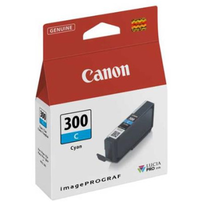 Originální inkoust Canon PFI-300C (4194C001), azurový, 14,4 ml