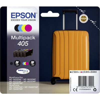 Originální inkoust Epson T05G6 (C13T05G64010, 405), CMYK, 4-pack