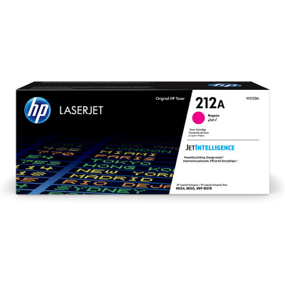 Originální toner HP W2123A (212A), purpurový, 4500 stran