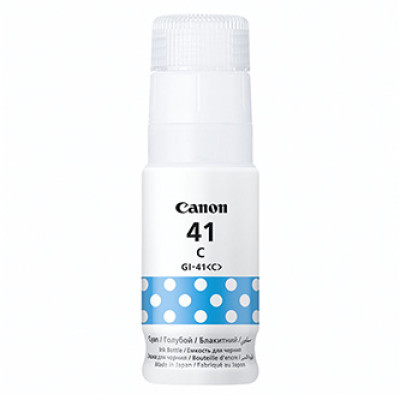 Originální inkoust Canon GI-41C (4543C001), azurový, 7700 stran (70 ml)