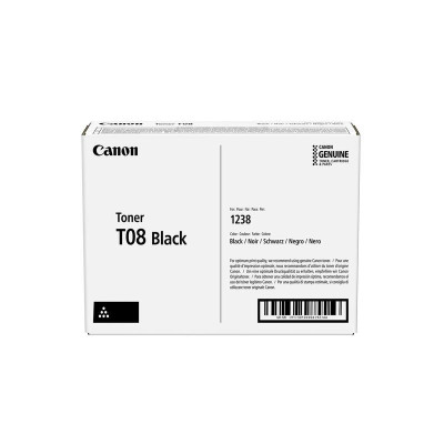 Originální toner Canon T08 (3010C006), černý, 11000 stran