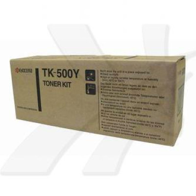 Originální toner Kyocera TK-500Y, žlutý, 8000 stran